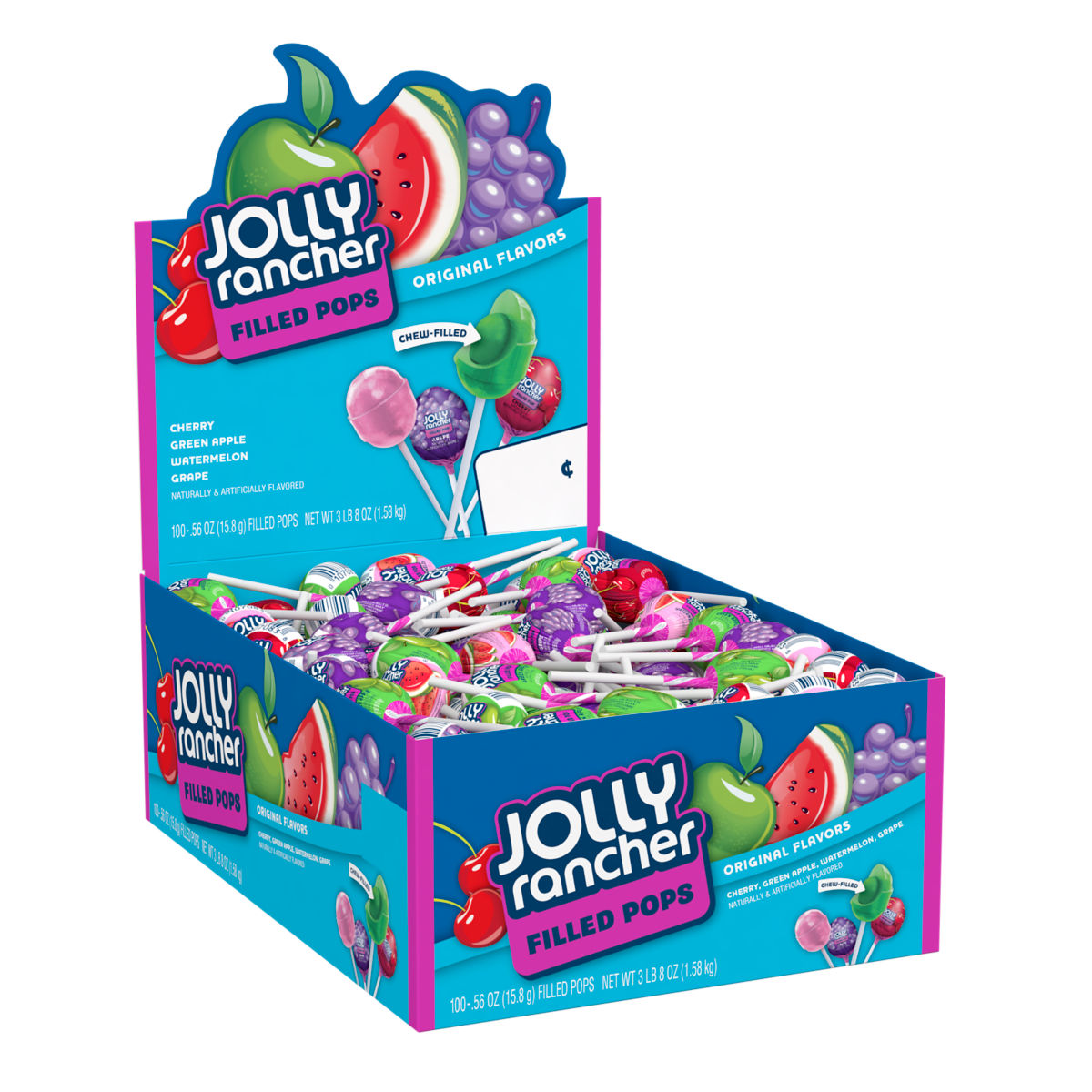 Jolly Rancher Fruit Chew Lollipops Changemaker, .56 Oz